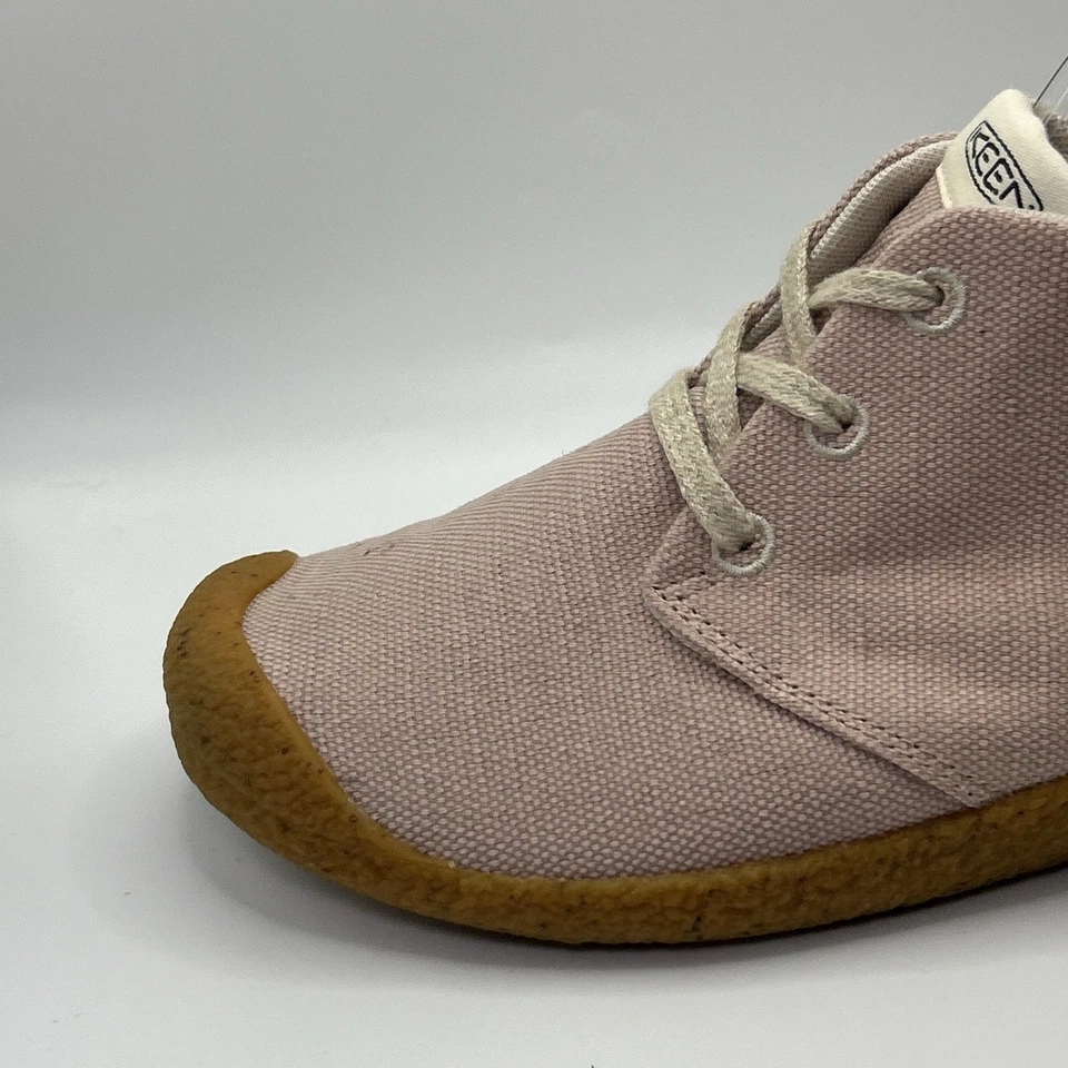 Botas Chukka Keen Mosey para Mujer 8 Rosa Rosa Cervatillo Abedul Lona Sin usar, en caja Puntera NUEVAS Foto 4 de 4
