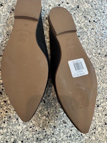 Cocobelle Aries Black Leather Mule Size 36 (5.5/6) BNWB - Bild 4 von 5