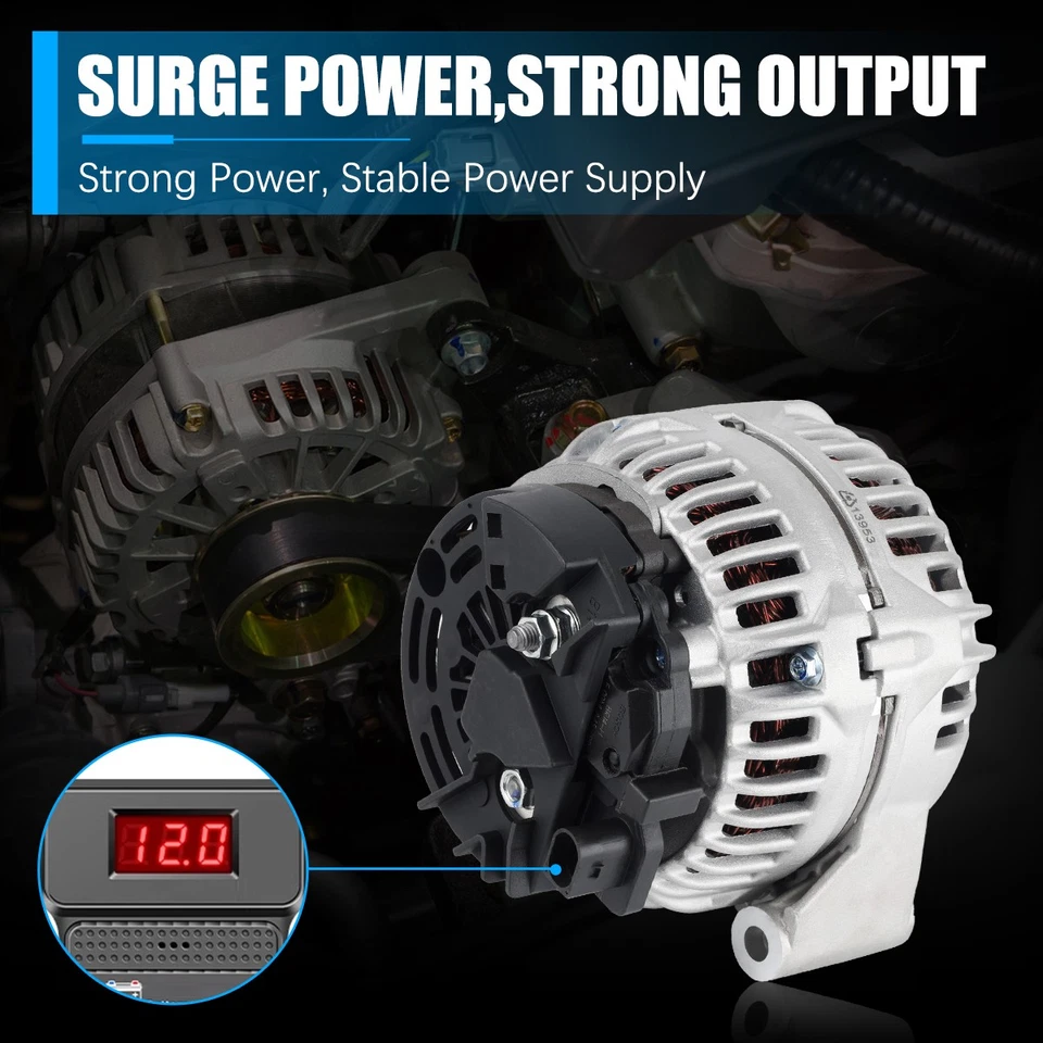 Genuine Alternator 150A Fit 2002-2009 Mercedes-Benz E320 E430 E500 G500 G55 SLR Foto 4 de 4