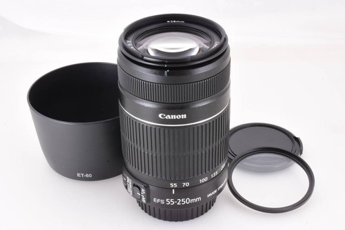 One owner, Canon EF-S 55-250mm F4-5.6 IS II, accessories, bonus, operation