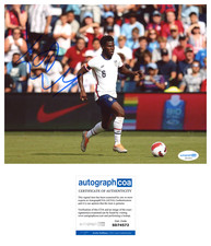 'Yunus Musah' USA Soccer Signed 8x10 Photo ACOA USMNT 'Yunus Musah' USA Soccer Signed 8x10 Photo ACOA USMNT