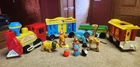 VTG 1973 Fisher Price Little People #991 Circus Train  4-Car COMPLETE & ORIGINAL