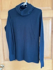 Eddie Bauer Frigid Waffle Thermal Hoodie Pullover Sweater Women’s Large