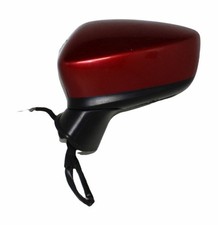Driver Side View Mirror With Blind Spot Alert Fits 14-16 Mazda 3 Oem 1584084