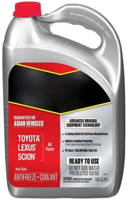   Asian Red Antifreeze/Coolant - 50/50 Prediluted, 1 Gal 