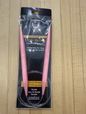 Lion Brand Circular Knitting Needles 10mm US15 Pink 29" Inch Long New