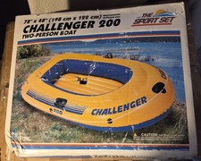 Vintage INTEX Challenger 200 Two Person Boat ...