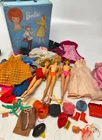 Vintage 1960 Mattel Barbie lot of 3 dolls W/ clothes/ Accessories/Box FREE SHIPP