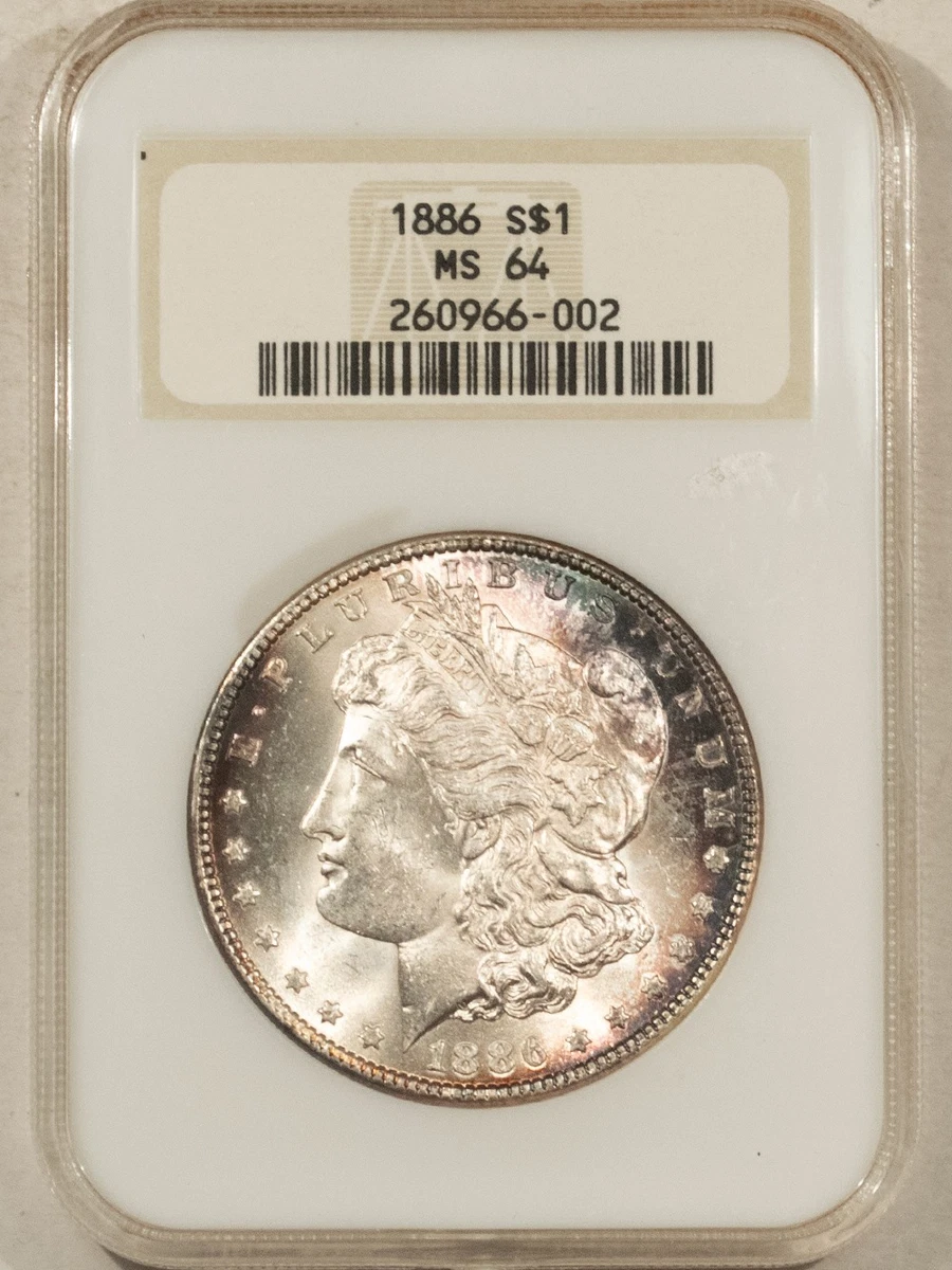 Silver 1886 Year Morgan US Dollars (1878-1921) for sale | eBay