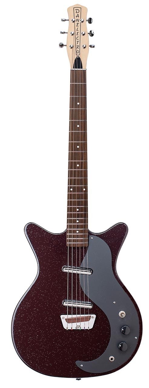 DANELECTRO Classic 59 Maroon Silver Glitter 106090₽