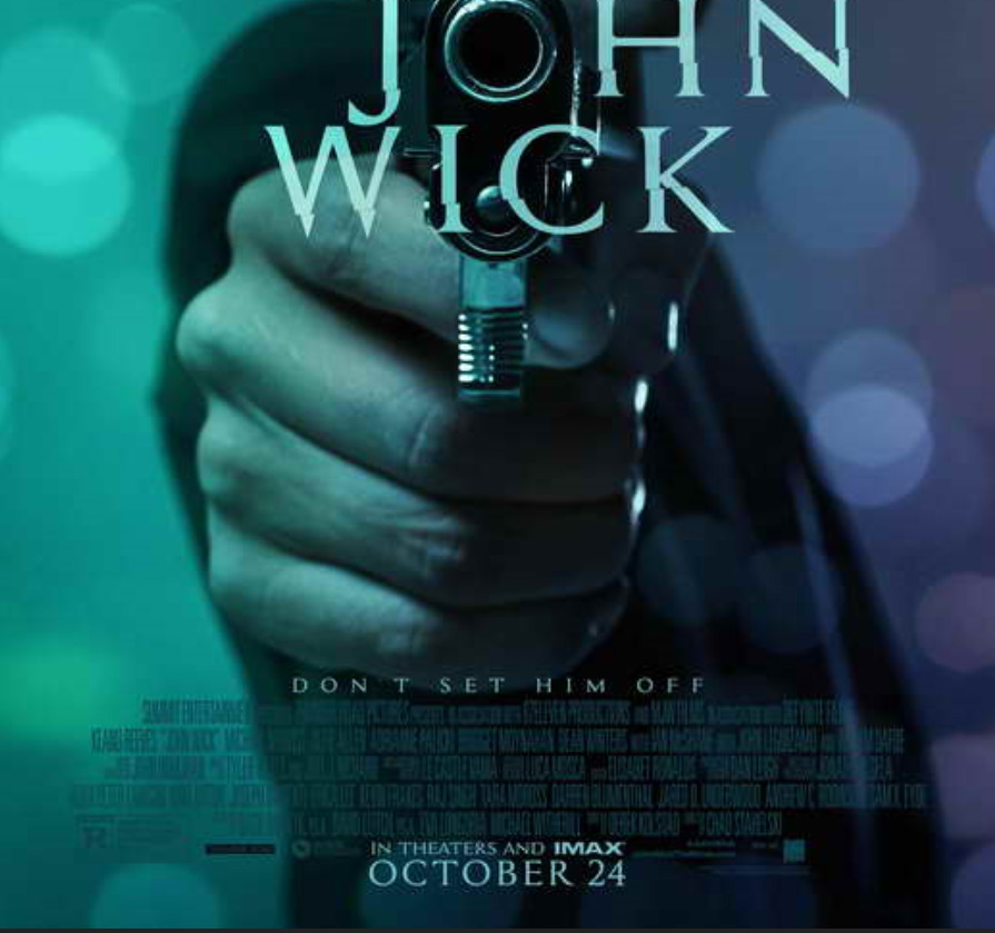 John Wick (2014)  Keanu reeves, John wick, Movie posters