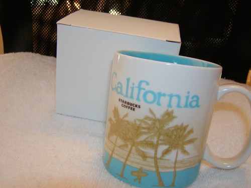 Tazza Starbucks serie da collezione 2009 - 2012 - California - NUOVA CON SCATOLA CON ETICHETTE - Foto 6 di 6