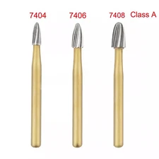 Dental Tungsten Carbide Bur Trimming &Finishing Egg Football FG7404/7406/7408 ns
