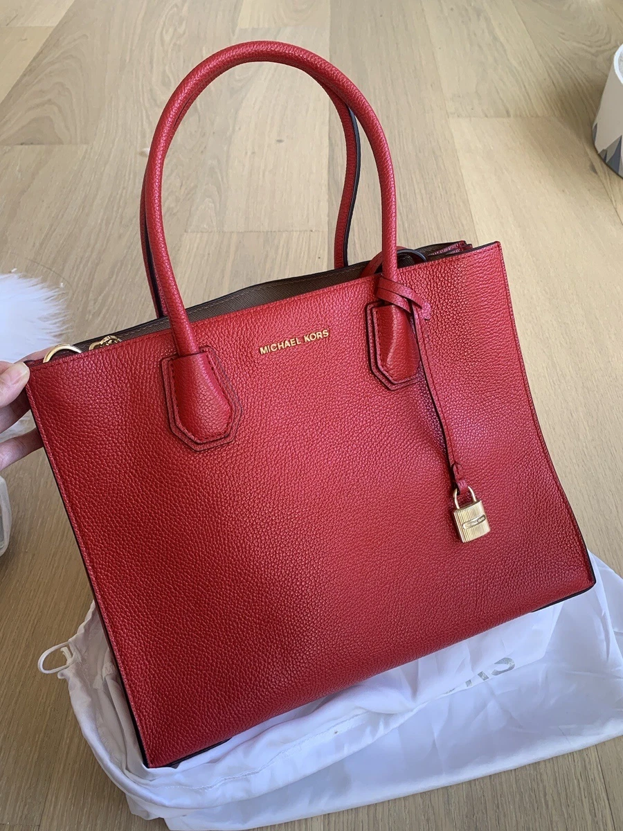 Totes bags Michael Kors - Mercer Gallery bright red leather tote