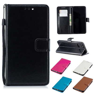 Leather Flip Wallet Case For iPhone 14 13 Pro Max 14 Plus 13 12 Mini 11 Pro XR