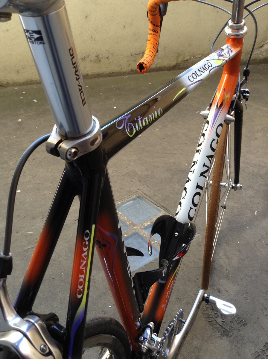 Colnago Titanio Titanium Art Decor Rabobank | eBay