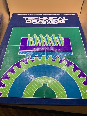 Technical Drawing Seventh Edition Hardcover Textbook Book MacMillan
