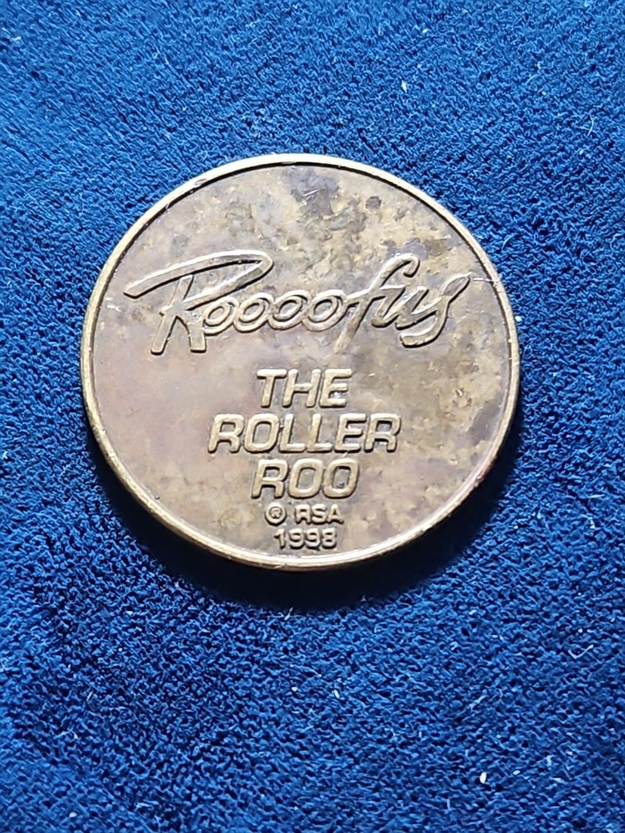 Roooofus- The Roller Roo - RSA 1998 - 25 mm - Arcade Token (MT