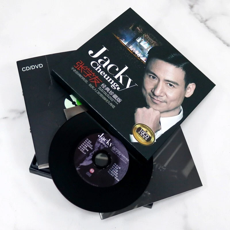 10cds Chinese famous pop music singer： 张学友专辑珍藏发烧音乐歌曲 汽车载cd碟片 无损音质唱片光碟 - Image 4 of 4