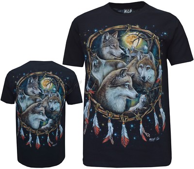 New Wolf Dream Catcher Wolves Biker 