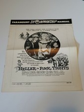 paramount showmanship manual, "Heller in Pink Tights" Sophia Loren Anthony Quinn