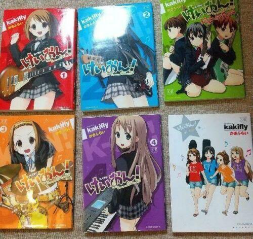 K-ON! Comic 1-4 .vol complete set manga japanese 