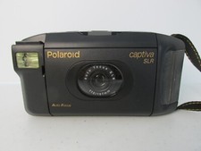 Vintage Polaroid Captiva SLR Camera Auto Focus Instructions  Case Included