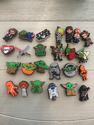 Star Wars Theme Croc Charms comparable to Jibbitz