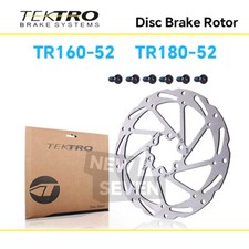 TEKTRO Bike Disc Brake Rotor TR160-52 /180-52 6 Bolt with Bolts Included