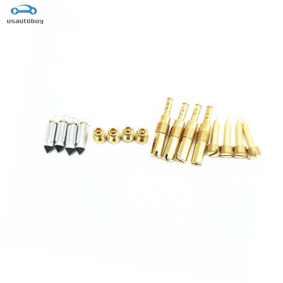 Juego de kit de reconstrucción de reparación de carburador para Yamaha YZF R6 600 1999-2002 4x Foto 4 de 4