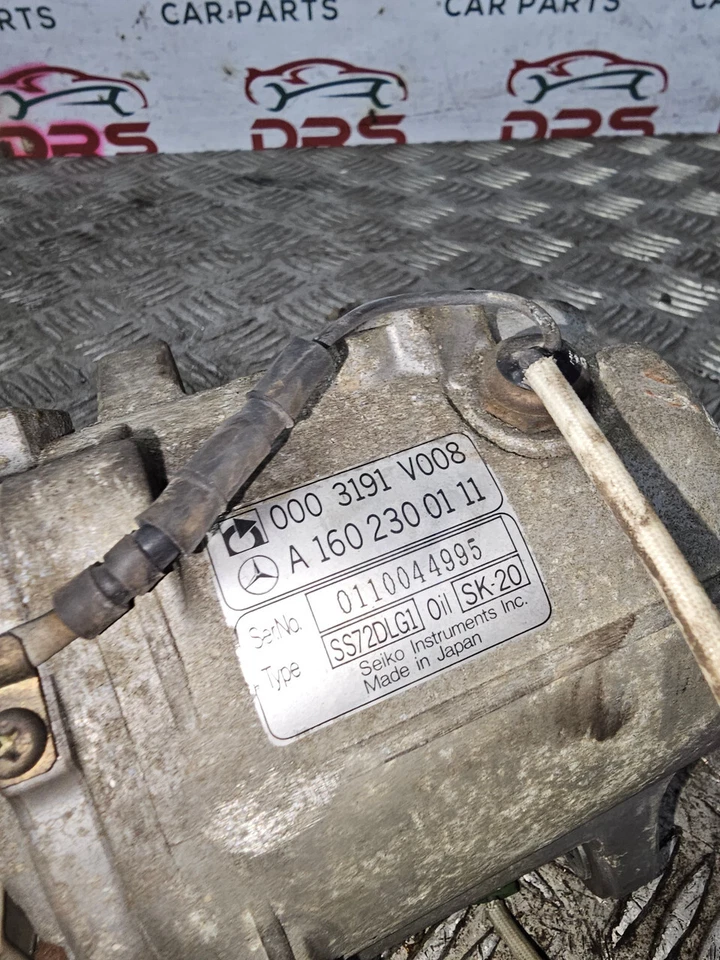 BOMBA AIRE ACONDICIONADO SMART FORTWO AC (A1602300111) 450 CABRIO 600CC 1998-2002 Foto 3 de 4