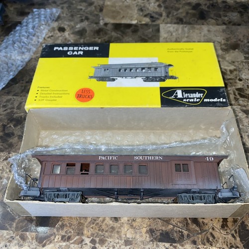 Alexander Scale Models HO Scale Pacific Southern Passenger Car Metal ...