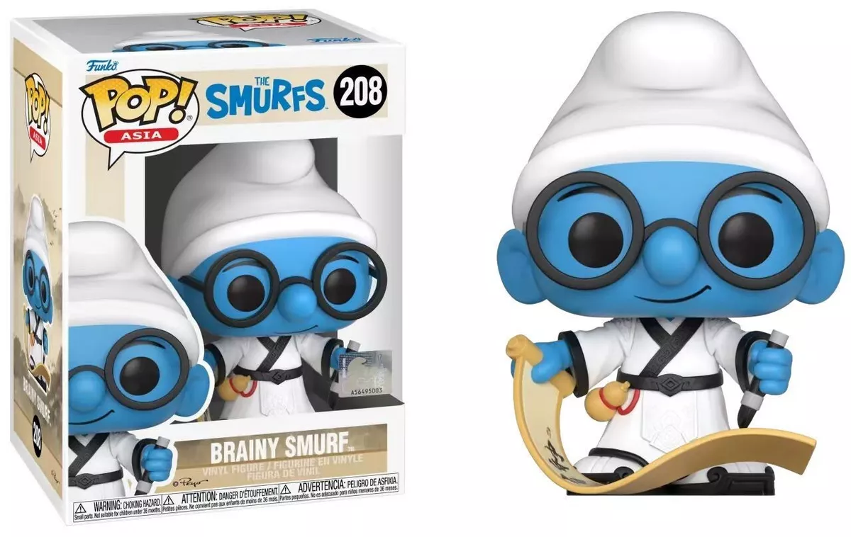 FUNKO POP! ANIMATION: SMURFS - BRAINY SMURF 