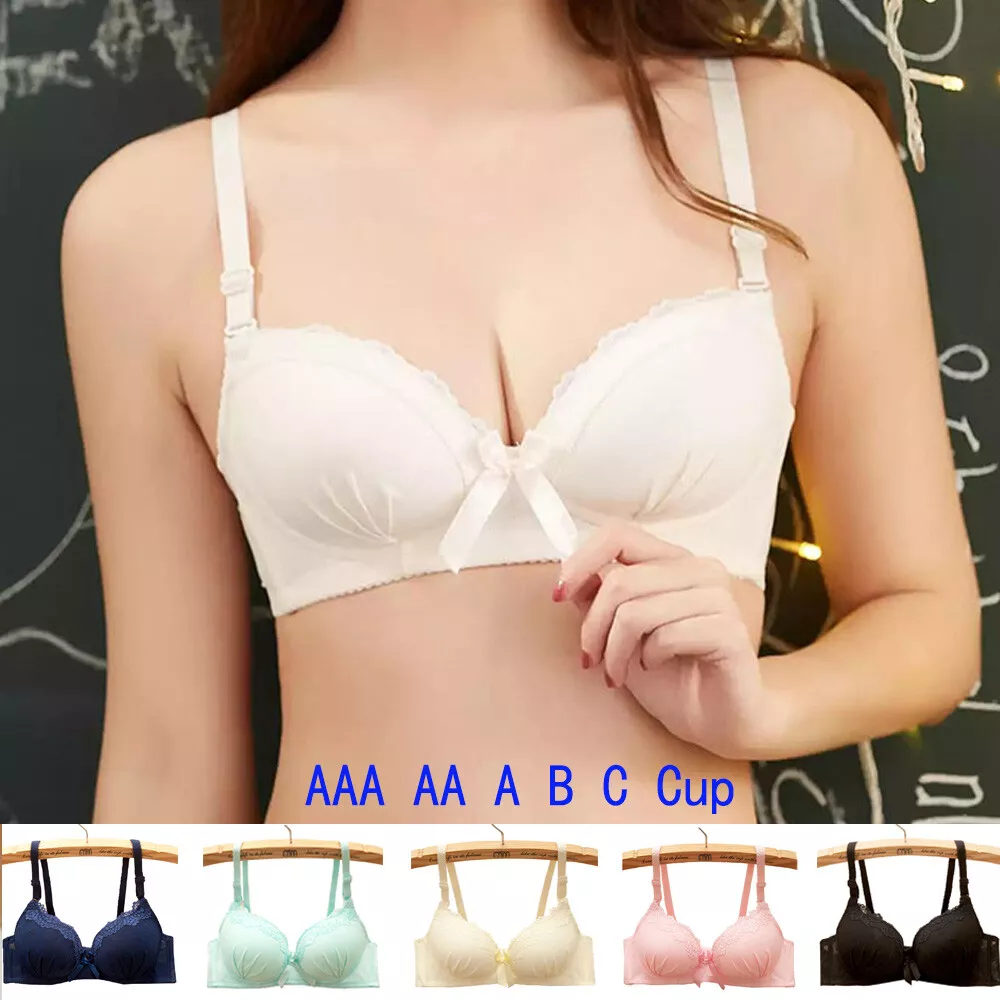 30D White Lingerie Bras for Women, Cute Bras