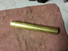 1-1/4"  BRASS C360 SOLID ROUND ROD 8" long New Lathe Bar Stock 1.25"x 8" H02