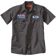 STRICKLAND PROPANE +YOUR CUSTOM NAME Work SHIRT Halloween costume king hill