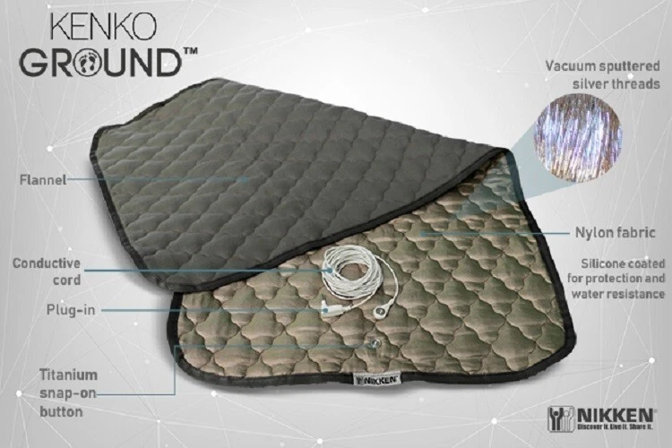 NEW Nikken KenkoGround Item 2200 Anti-radiation, anti-bacterial and anti-odor - Image 2 of 2