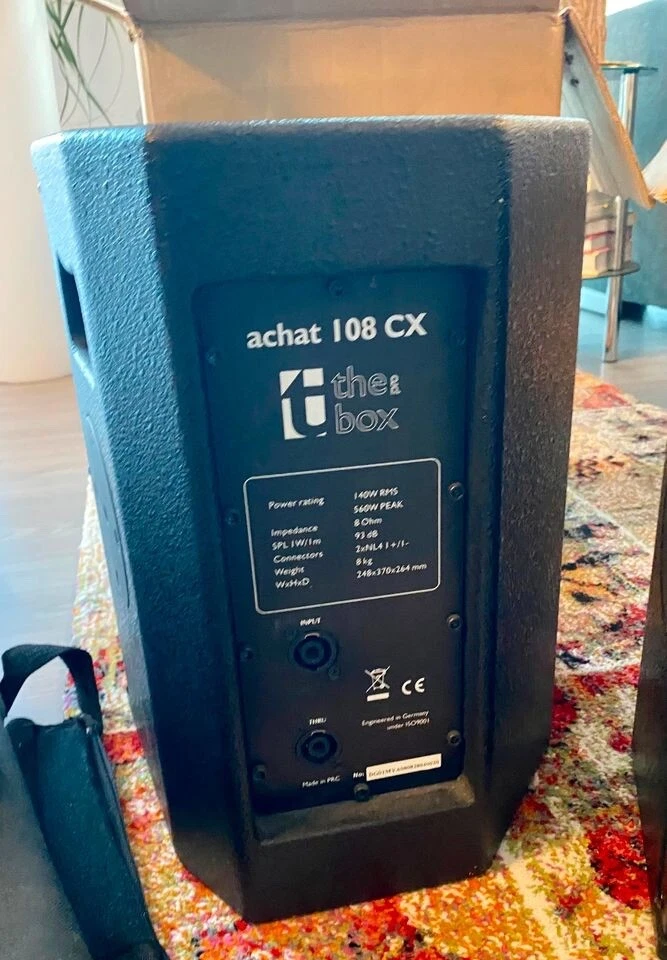 The box pro Achat 108 CX Gebraucht mit 2x Stander - Bild 2 von 4