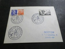 MARCOPHILIE FRANCE 29.5.53 CACHET LETTRE SALON DE L ARMEE', VF LETTER