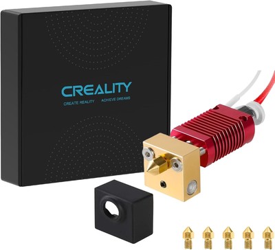 Ender 3 Hotend, Authentic Creality Assembled Hotend Kit 3D Printer Parts with 5X