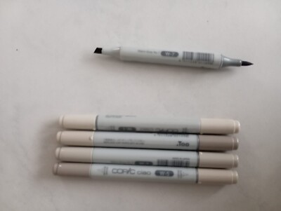Copic Ciao Layout Marker 5 Stück, neu und unbenutzt, Grau-Töne