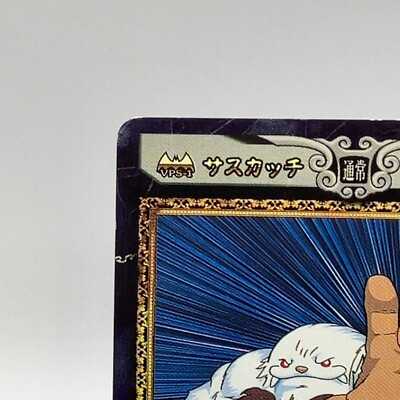 Sasquatch Vampire Savior Darkstalkers TCG Capcom Action Card Game