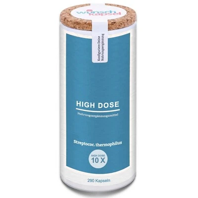 WUNSCHKAPSEL Streptococcus thermophilus HD, 20 Milliarden (20 x 10^9) KbE - 290 Kapseln