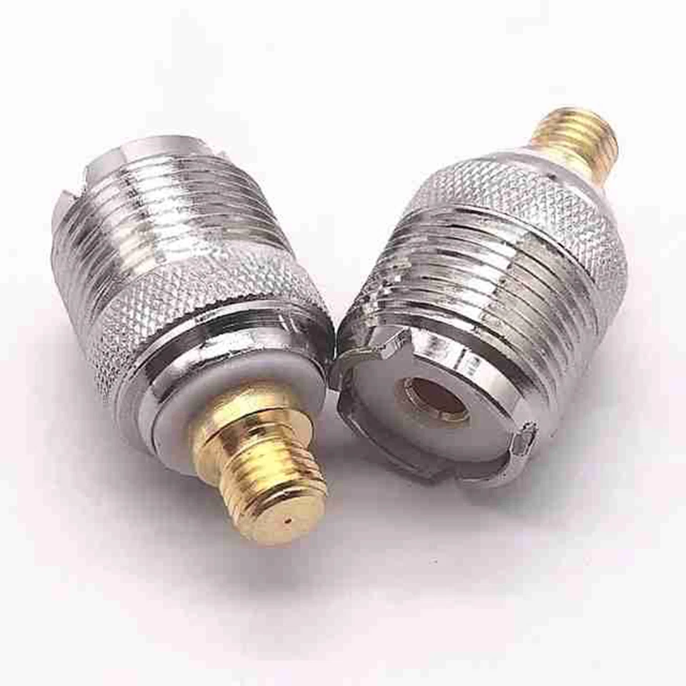 50x RF Coaxial Coax Adapter SMA Female to UHF Female SO-239 SO239 For Ham Radio - Image 2 of 3