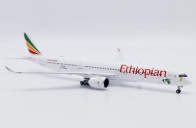 JC Wings Airbus A350-1000 Ethiopian ''1st A350-1000 in Africa'' ET-BAW 1:400 Model