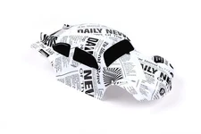Custom Body Funny Fake News for Traxxas Summit 1/10 VW Baja Beetle