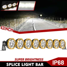 Colight 42"inch Linkable Roof LED Light Bar Kit for 2017+ Can-Am Maverick X3