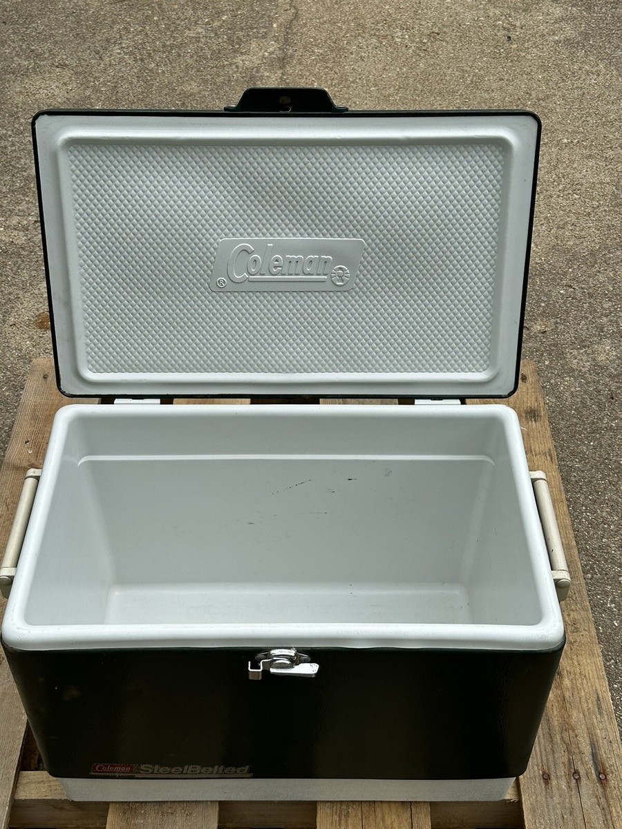 Coleman - KRT1992☆ Vintage Coleman Steel Belted Green 1992 Cooler | eBay