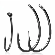 NEW Carp Fishing Hooks Trout Circle Hooks Freshwater Saltwater Fishing Bait Rigs