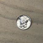 1942-S Mercury Dime Brilliant Uncirculated BU Coin #SC